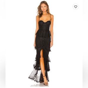 Majorelle Zelda Gown in black